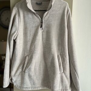 32 Degrees Women’s Tan Quarter-Zip Fleece Pullover